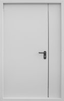 Противопожарная двухстворчатая EI60 RAL 7035